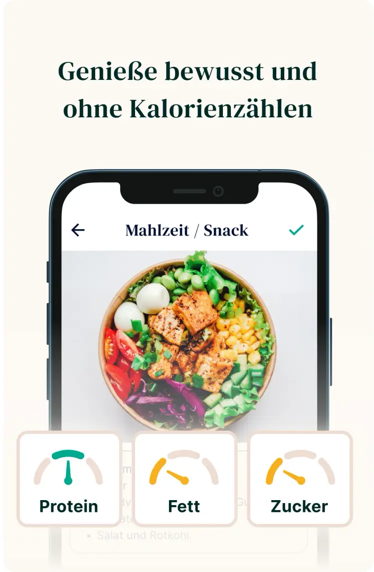 Genieße bewusst und ohne Kalorienzählen