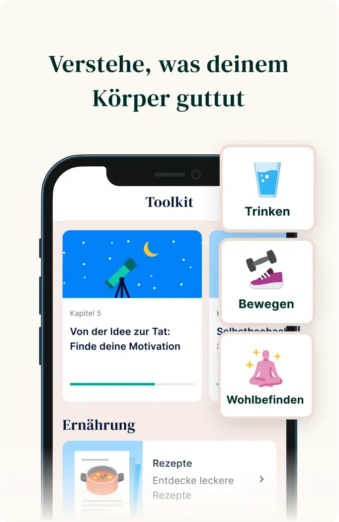 Verstehe, was deinem Körper guttut 
