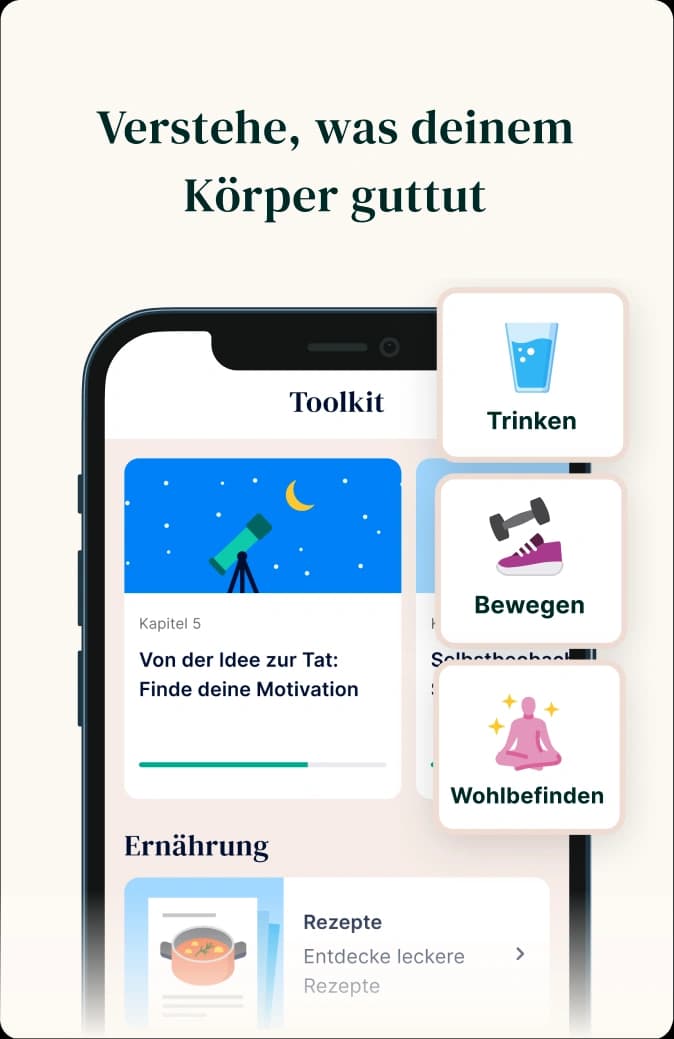 Verstehe, was deinem Körper guttut