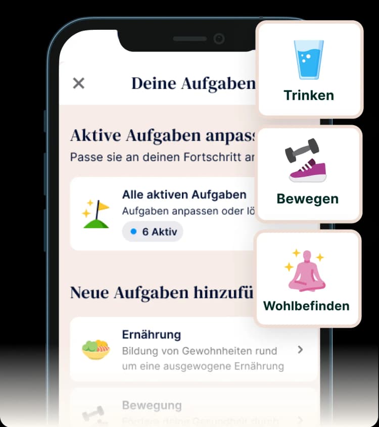Baue schrittweise neue Gewohnheiten auf